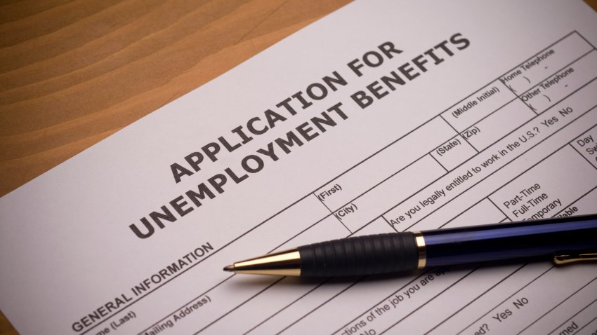 Unemployment benefits application