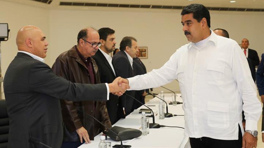 dialogo mud oposicion Jesus torrealba nicolas maduro