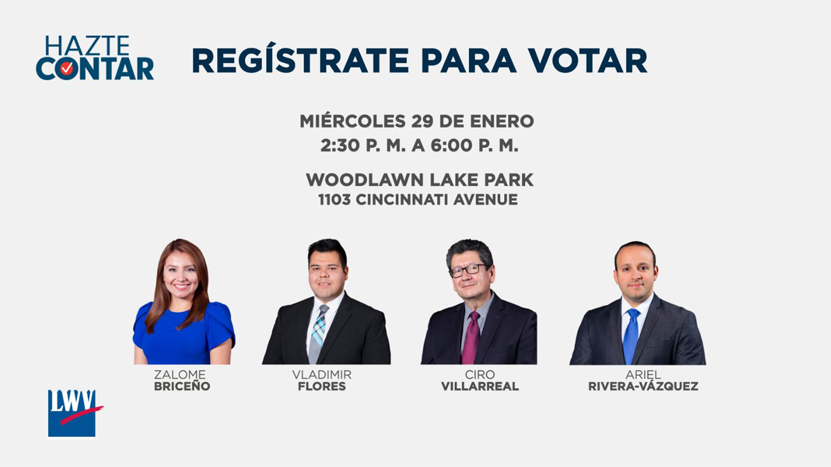 Hazte contar Reg strate para votar con Telemundo 60