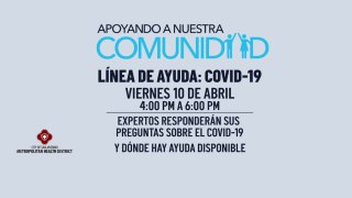 Línea de ayuda sobre el COVID-19