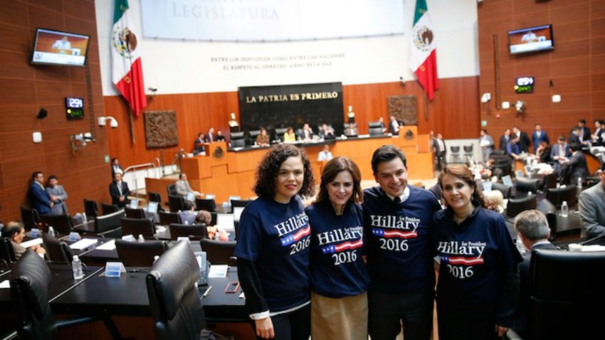 senadores-mexicanos-hillary-clinton