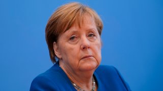 En la foto, la canciller alemana, Angela Merkel.