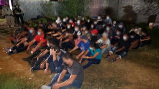 Migrantes escondidos en casa de Laredo