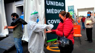Pruebas de coronavirus en México