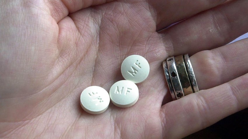 382724 01: Three RU-486 Mifeprex abortion pills are held in a hand December 1, 2000 in Granite City, Illinois. The Hope Center for Women is the first area abortion clinic to distribute the new pills that terminates a pregnancy. The RU-486 pill was approved in September and can be taken by women up to the seventh week of pregnancy. The drug blocks the hormone that sustains the embryo and then unhooks it from the uterine wall. (Photo by Bill Grenblatt/Liaison)