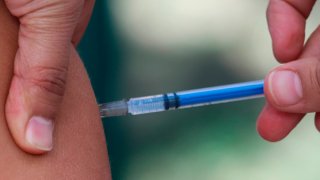 Aplicación de una vacuna