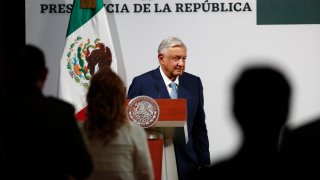 El presidente de México ofrece un mensaje