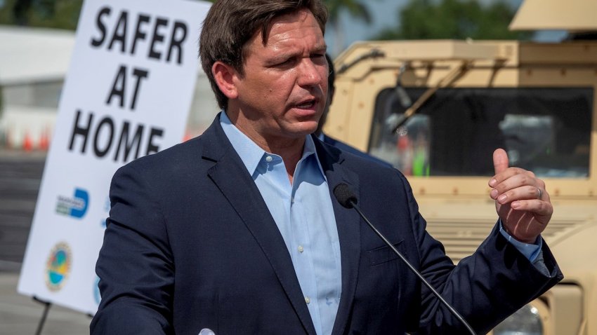 El gobernador de Florida, Ron DeSantis