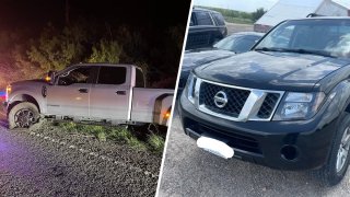 Camionetas robadas en San Antonio