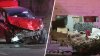 Choque al sureste de San Antonio envía un vehículo contra la pared de una iglesia