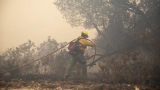 Incendio en Camp Bullis