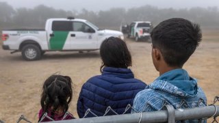 Menores migrantes en el Sector de Del Río