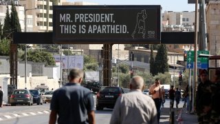 Biden en Cisjordania