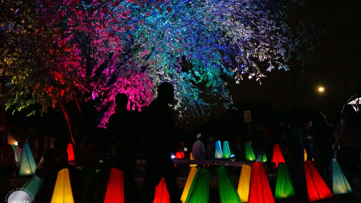 Se celebra el Festival Luminaria en San Antonio este sábado Telemundo