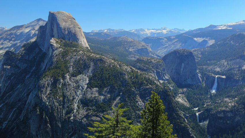 FILE: View of Half Dome from Glacier Point in Yosemite National Park  Wednesday May 12, 2021.