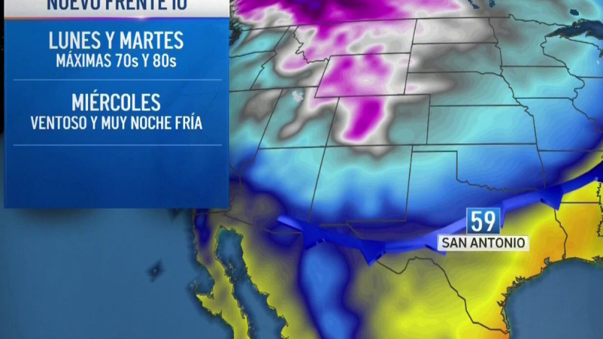 Tiempo en San Antonio: Temperaturas agradables este inicio de semana