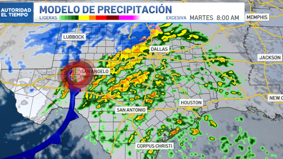 Pronóstico en San Antonio fuertes lluvias podrían afectar el tráfico este martes Telemundo