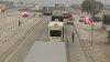 Tráfico paralizado en tramo de la carretera I-10 por accidente con camiones de 18 ruedas