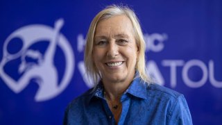 Martina Navratilova, leyenda del tenis, en una fotografía de archivo.