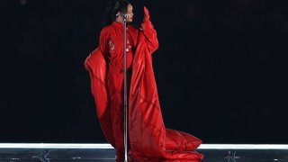 Rihanna performs onstage