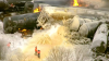 Tren que transportaba materiales peligrosos se descarrila e incendia en Minnesota