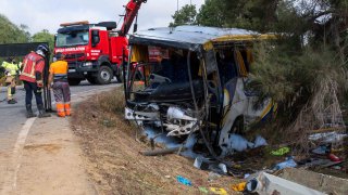 Accidente en España