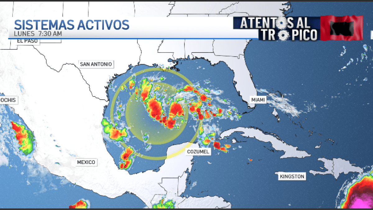 Tropical system approaches over Texas – NBC 7 San Antonio