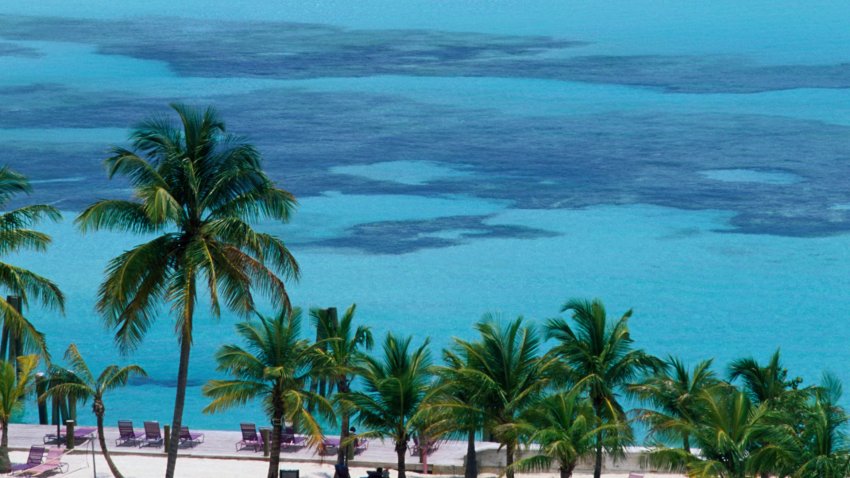 A file image of Cable Beach in Nassau, the Bahamas.