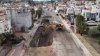 México: se abre un enorme socavón en una avenida de Tijuana tras las fuertes lluvias