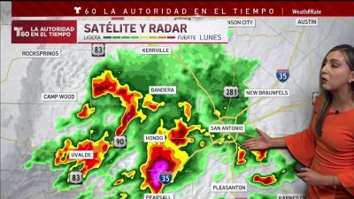 Posibilidad de tormentas en San Antonio y el centro de Texas