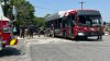 Accidente con autobús VIA deja varias personas heridas en San Antonio