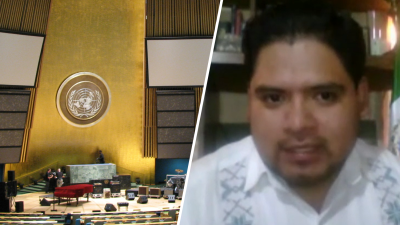 De Oaxaca a Suiza: un mexicano invitado a foro mundial de las Naciones Unidas