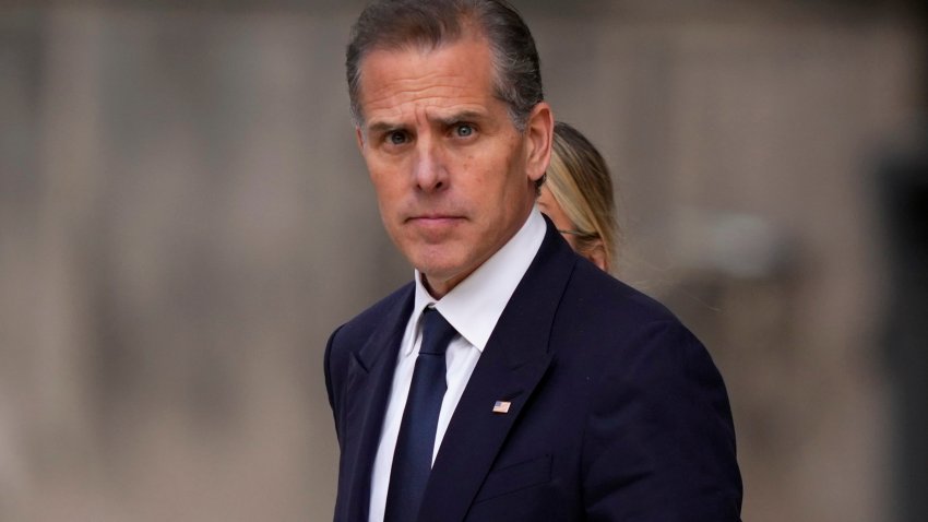 Hunter Biden departs from federal court