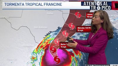 Se forma la tormenta tropical Francine en el Golfo de México