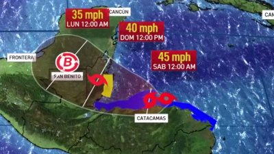 Tormenta tropical Sara dejará lluvias e inundaciones en Honduras