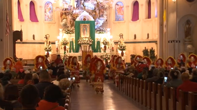 “No pierdan la fe”:  suenan tambores como devoción a la Virgen de Guadalupe