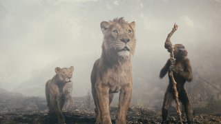 Una imagen de la película "Mufasa: el rey león".