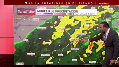 Se aproxima lluvia para San Antonio y centro de Texas