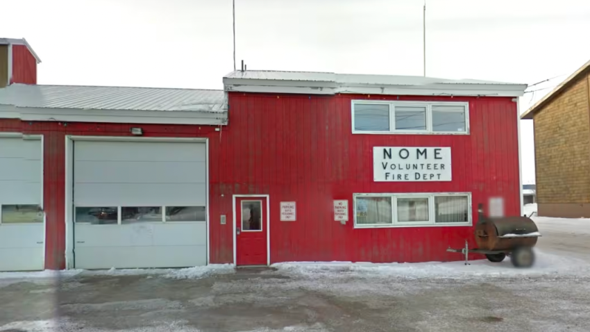 The Nome Volunteer Fire Department in Nome, Alaska.