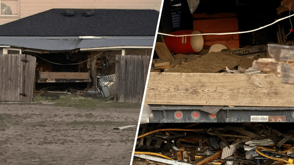 Conductor se estrella contra una casa en el condado Bexar – Telemundo ...