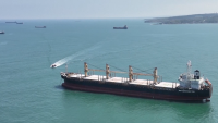 Aerial view of the Black Sea