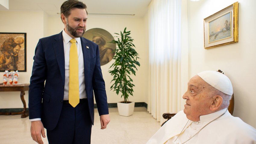 El Papa mantiene breve reunión privada con el vicepresidente JD Vance