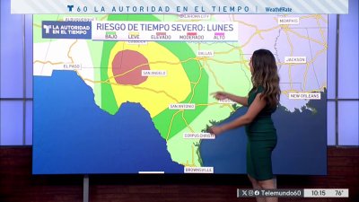 Regresa la posibilidad de tiempo severo a San Antonio