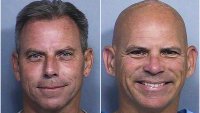 En esta combinación de dos fotografías de fichaje del Departamento de Correccionales de California, se puede ver a Erik Menendez, a la izquierda, y a su hermano Lyle Menendez. (Departamento de Correccionales de California vía AP, Archivo)