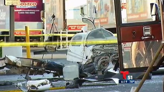 Video: Aterrizaje mortal en centro comercial