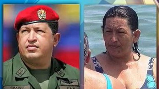 Video: Mujer idéntica a Chávez desata revuelo