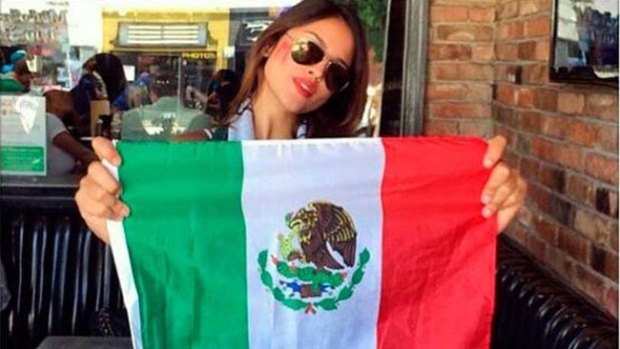 Video: Eiza González celebra al Tri con insulto