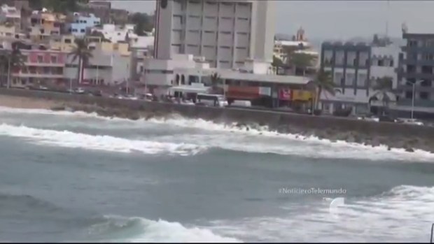 Video: El poder de “Norbert” se siente en México