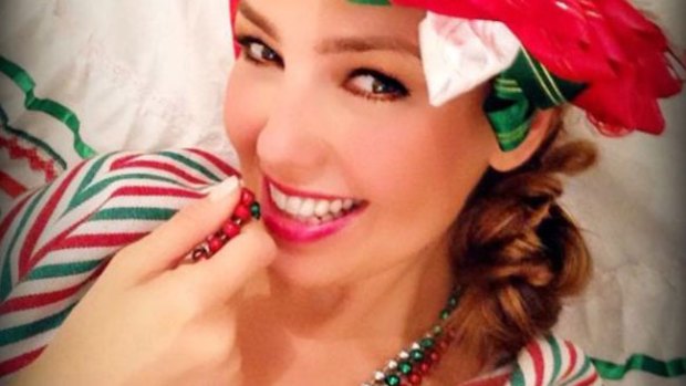 Video: Thalía, sexy mexicana de pies a cabeza