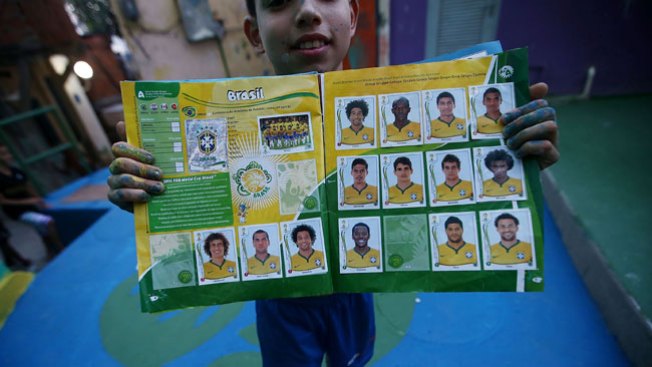 Álbum de Brasil 2014 causa furor